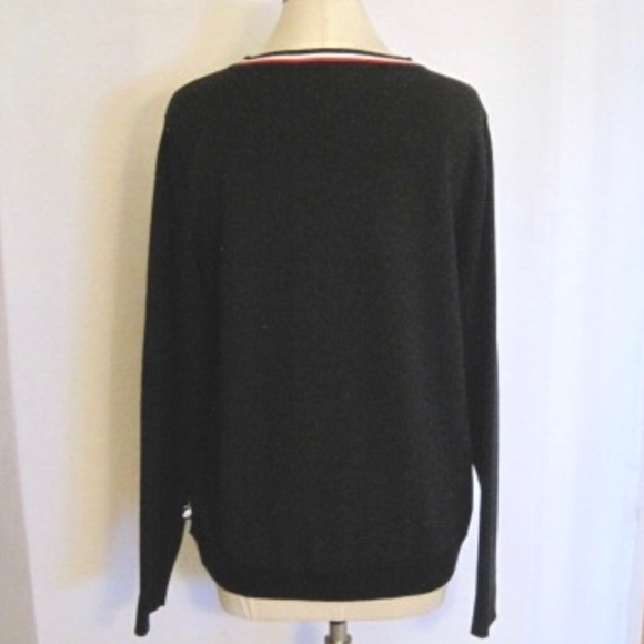 Karl Lagerfeld Knit Pull-Over Top - Picture 4 of 8
